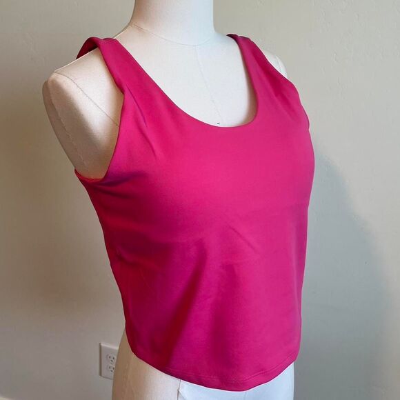 NWT Hot pink Isabella active wear tank top. Size large. - Picture 1 of 6